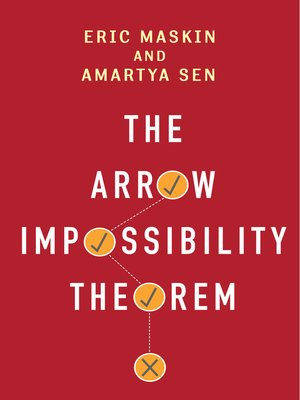 cover image of The Arrow Impossibility Theorem